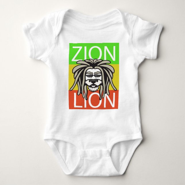 ZION LION BABY BODYSUIT (Front)