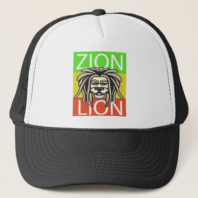 ZION LION TRUCKER HAT (Front)