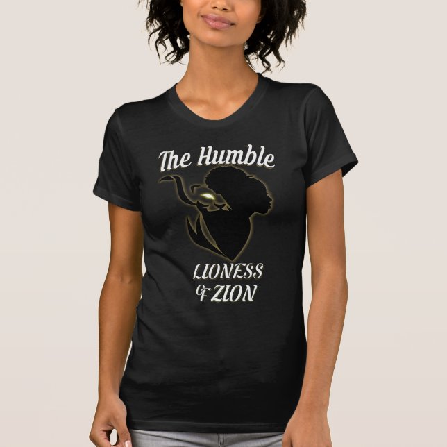 Zion Lioness Hebrew Israelite Clothing For Women T-Shirt (Front)