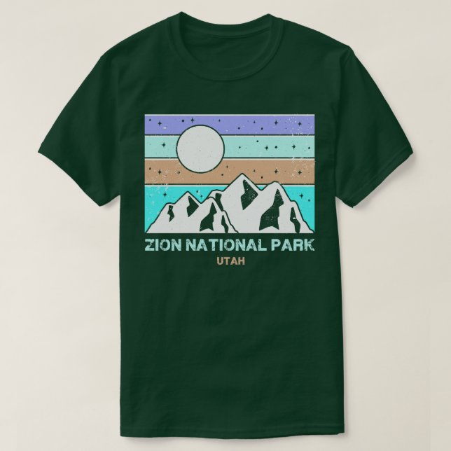 Zion National Park 2 T-Shirt (Design Front)