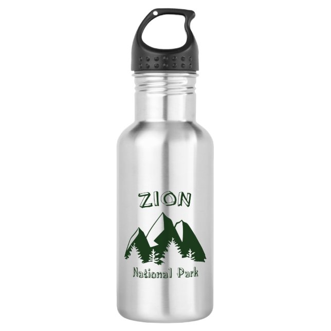 Zion National Park 532 Ml Water Bottle (Front)