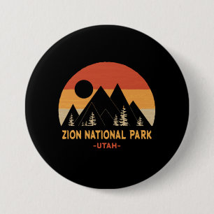Zion National Park 7.5 Cm Round Badge