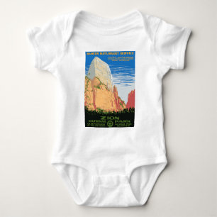 Zion National Park Baby Bodysuit