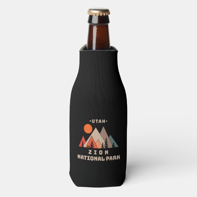 Zion National Park Bottle Cooler (Bottle Front)