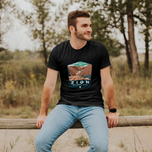 Zion National Park Camping Outdoors | Men T-Shirt (Creator Uploaded)