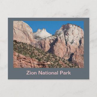 Zion National Park Cliffs Postcard