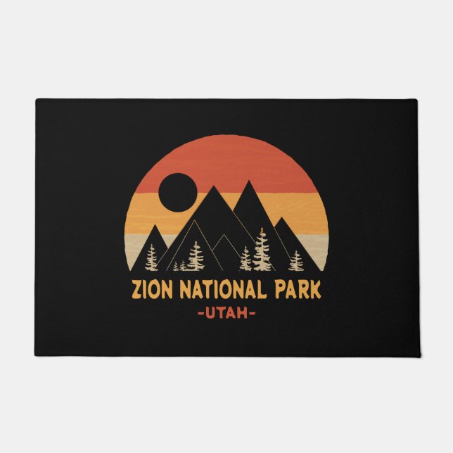 Zion National Park Doormat (Front)