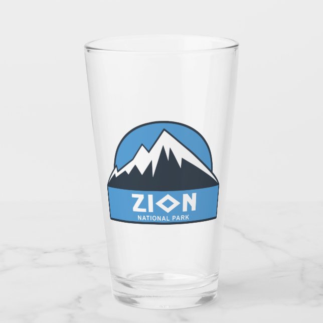 Zion National Park Glass (Front)