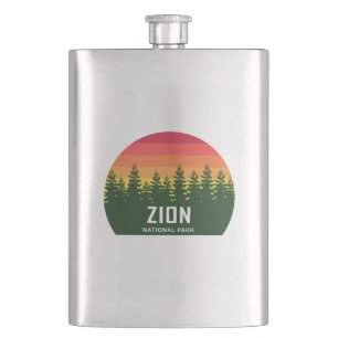 Zion National Park Hip Flask