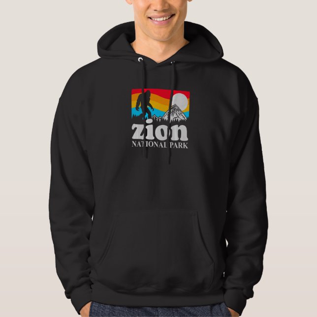 Zion National Park Love To Visit American National Hoodie (Front)