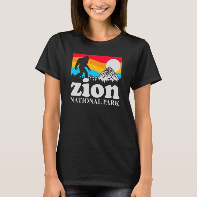 Zion National Park Love To Visit American National T-Shirt (Front)