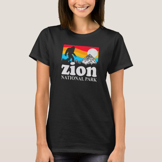 Zion National Park Love To Visit American National T-Shirt (Front)