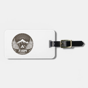 Zion National Park Luggage Tag