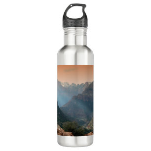 Zion National Park Mountains Landscape 710 Ml Water Bottle