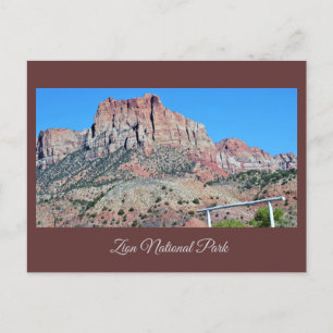Zion National Park Postcard
