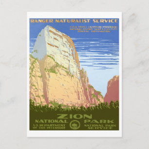 Zion National Park Postcard