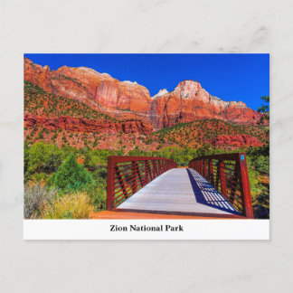Zion National Park Postcard