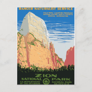 Zion National Park Postcard