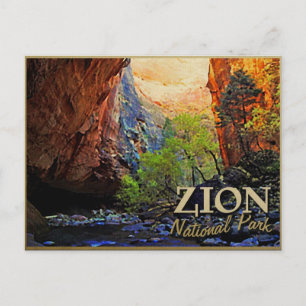 Zion National Park Postcard