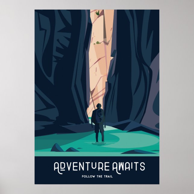 Zion national park poster (Front)