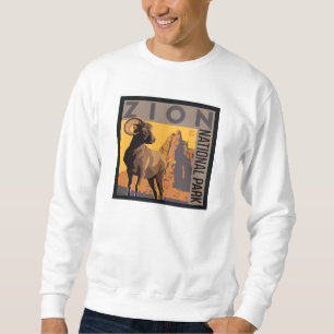 Zion National Park   Ram Sweatshirt