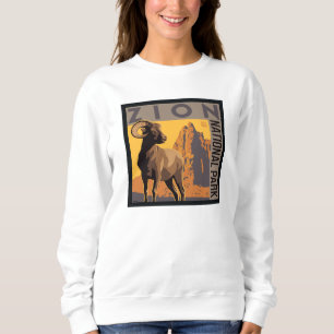 Zion National Park Ram Sweatshirt