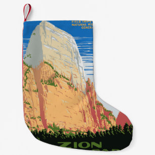 Zion National Park Small Christmas Stocking