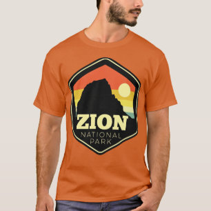 Zion National Park Southern Utah Vintage Sunset He T-Shirt