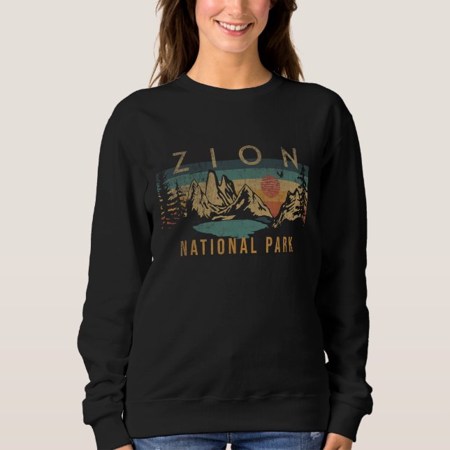 Zion National Park Sweatshirt (Front)