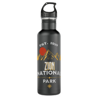 Zion National Park T Shirt 710 Ml Water Bottle