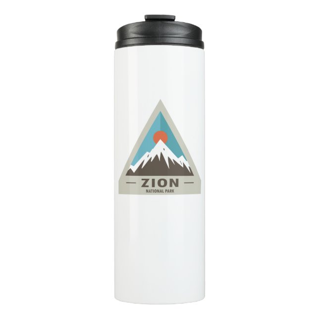 Zion National Park Thermal Tumbler (Front)