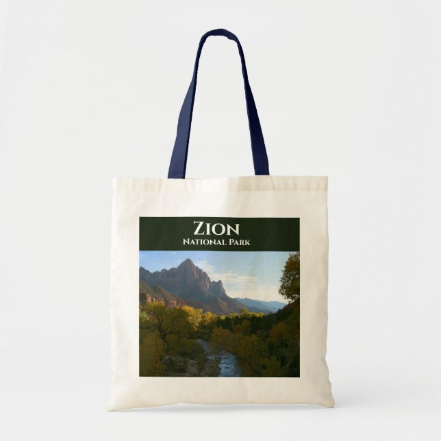 Zion National Park Tote Bag (Front)