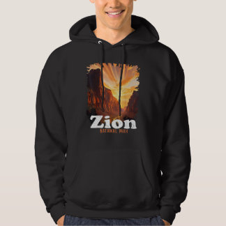 Zion National Park US Trail Explore Utah Camping H Hoodie