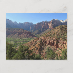Zion National Park USA Postcard
