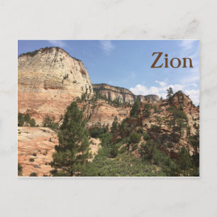 Zion National Park USA Postcard