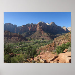 Zion National Park USA Poster