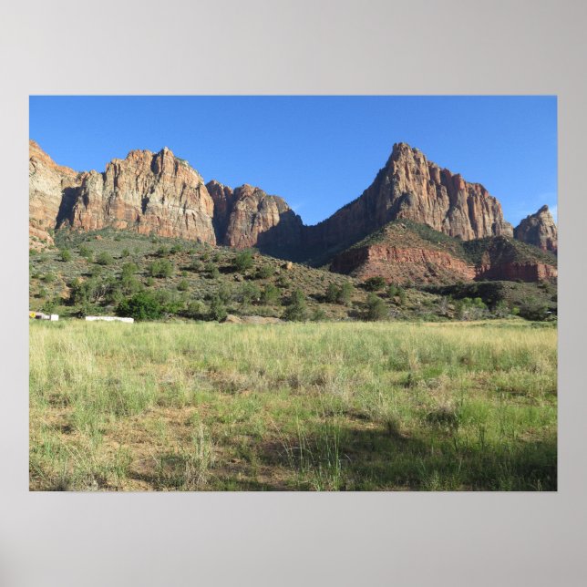 Zion National Park USA Poster (Front)