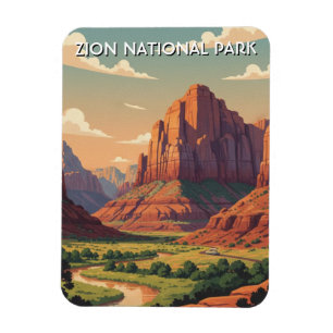 Zion National Park Utah Magnet