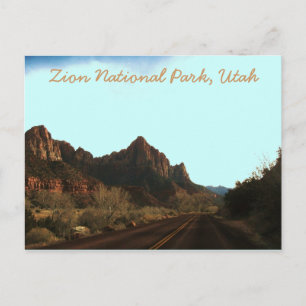 Zion National Park, Utah Postcard