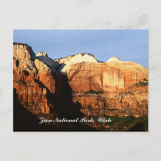 Zion National Park, Utah Postcard (Front)