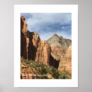 Zion National Park, Utah Poster