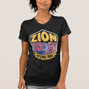 Zion National Park Utah Retro T-Shirt