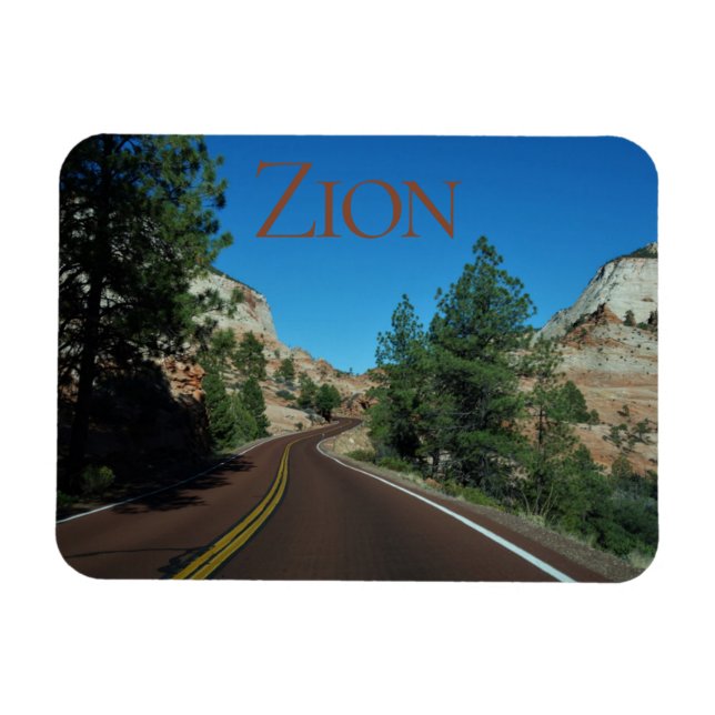 Zion National Park Utah Souvenir Magnet (Horizontal)