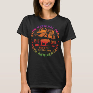 Zion National Park Utah USA 100 Year Centennial So T-Shirt