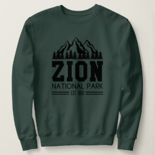 Zion National Park Utah USA Outdoors Hiking Sweatshirt