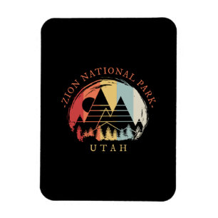 Zion National Park Vintage Magnet