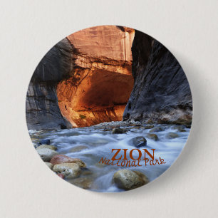 Zion National Park, Zion Narrows Button Pin