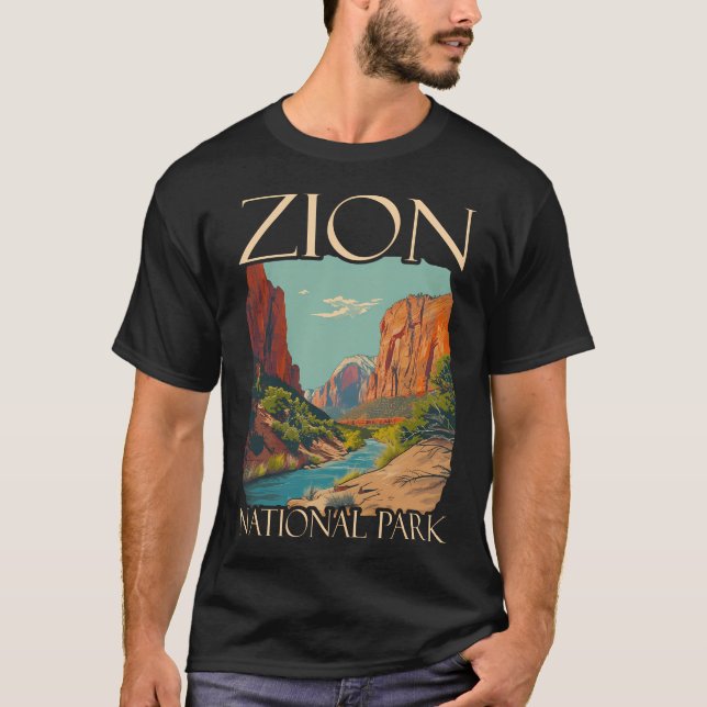 Zion National T-Shirt (Front)