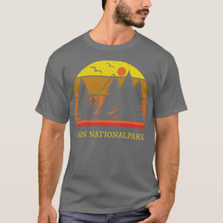 Zion Nationalpark Retro Vintage T-Shirt