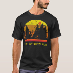 Zion Nationalpark Retro Vintage T-Shirt